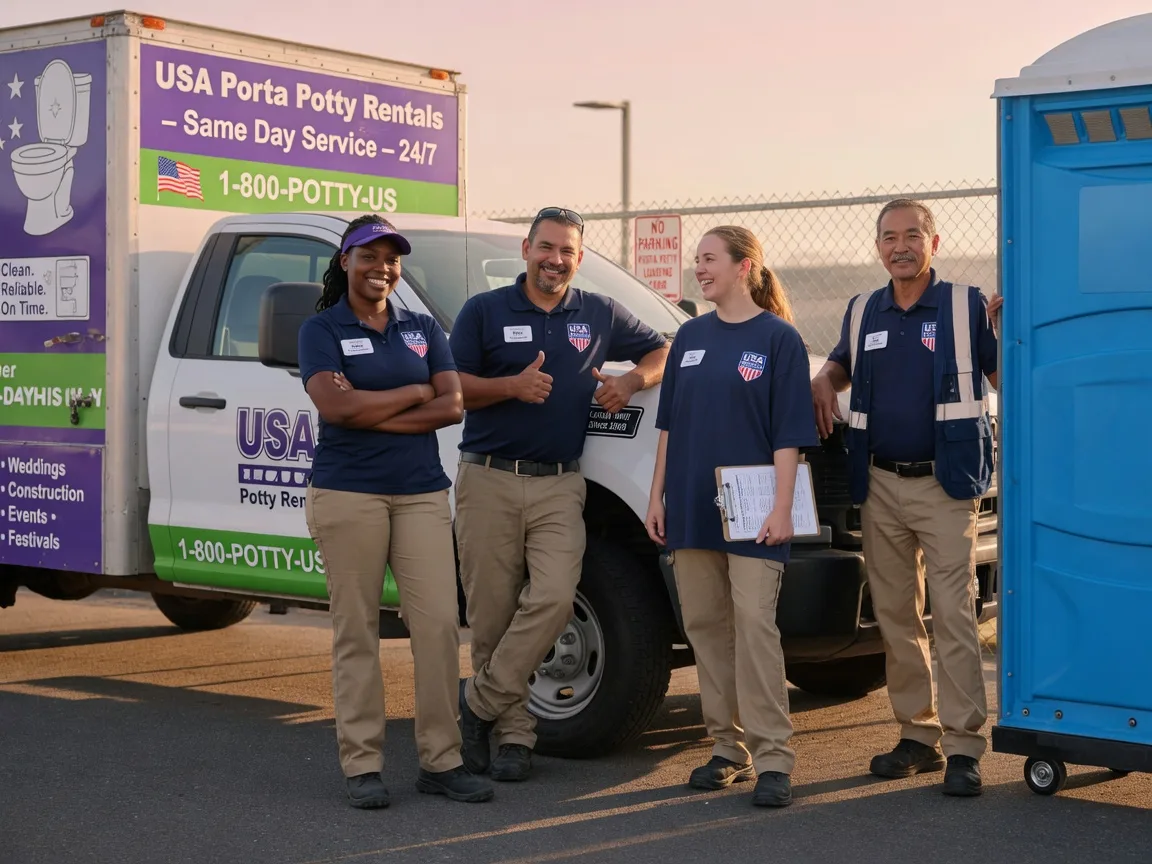 Porta Potty Rental company in Plymouth, PA